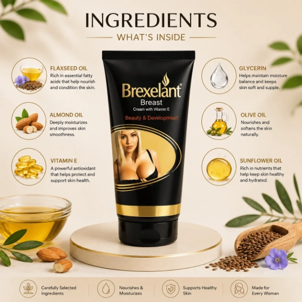 Brexelant Breast Cream Product Pack for Online Purchase