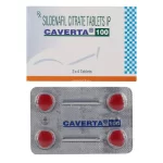 Buy Caverta 100 Tablet Online – Sildenafil 100mg