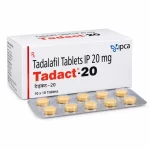 Tadact-20 Tadalafil 20 mg Tablets by IPCA Laboratories