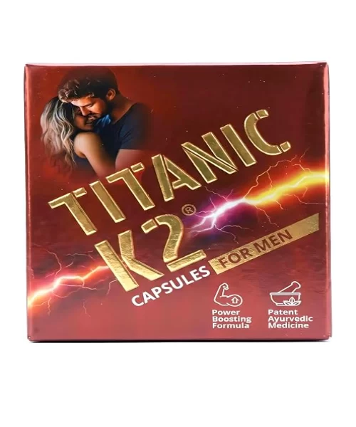 Buy Titanic K2 Capsules for Men – Ayurvedic Power Booster