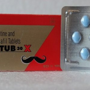 KUTUB 30X TABLET FOR MEN / DAPOXETINE AND SILDENAFIL TABLET