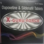 X-GURU-FORCE-TABLETS-6tablets-DAPOXETINE-SIDENAFIL-TABLETS-6tablets-NEW-TENIS-PHARMA-