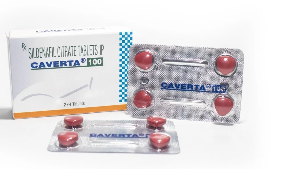 Caverta 100 mg Tablet for Erectile Dysfunction and Men's Wellness Support