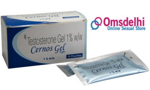 Cernos Gel 5mg Testosterone Replacement Gel for Men's Health and Hormonal Wellness