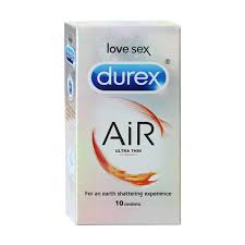 DUREX LOVE SEX AIR ULTRA THIN CONDOMS FOR AN EARTH SHATTERING EXPERIENCE - DUREX www.omsdelhi.com