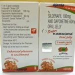 SUPER KAMAGRA ORAL JELLY SILDENAFIL 100MG & DAPOXETINE 60MG – AJANTA PHARMA