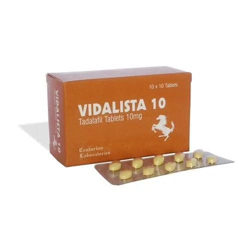 VIDALISTA 10MG TABLETS TADALAFIL 10MG TABLETS – CENTURION REMEDIES PVT LTD