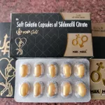 UPTOP GOLD 100MG GELATIN CAPSULES FOR MEN is a medication used to treat erectile dysfunction in men.UPTOP GOLD 100MG GELATIN CAPSULES FOR MEN contain the active ingredient Sildenafil Citrate, which works by increasing blood flow to the penis, helping to achieve and maintain an erection during sexual stimulation