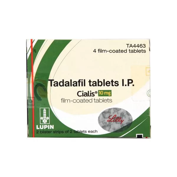 CIALIS 10MG TABLETS is a medication used to treat erectile dysfunction and symptoms of benign prostatic hyperplasia (BPH) in men. CIALIS 10MG TABLETS contain the active ingredient Tadalafil, which works by relaxing the blood vessels in the penis, allowing for increased blood flow and helping to achieve and maintain an erection during sexual stimulation