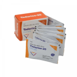 Tadarise 20 Oral Jelly - a medication for treating erectile dysfunction, in the form of a fruit-flavored oral jelly sachet.