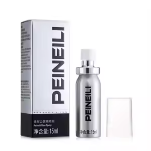 Peineili Spray personal wellness product for men portable travel-friendly bottle