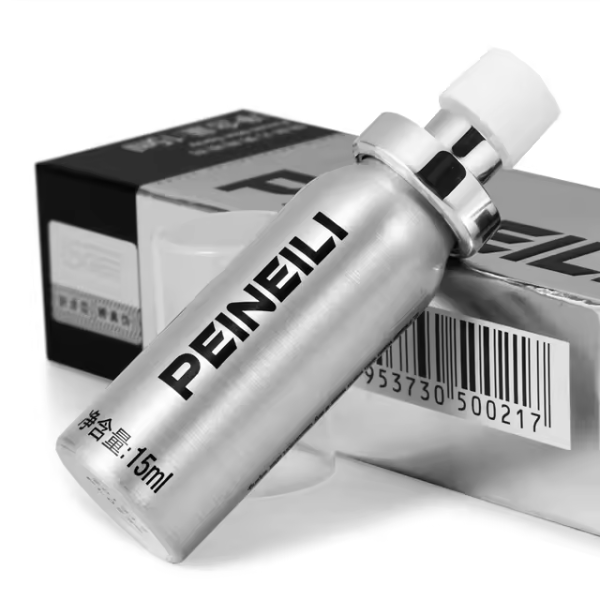 Peineili Spray for Men compact personal wellness spray bottle product packaging