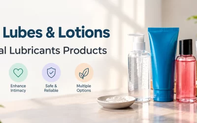 Sex lubes and lotions for sexual wellness and intimate comfort