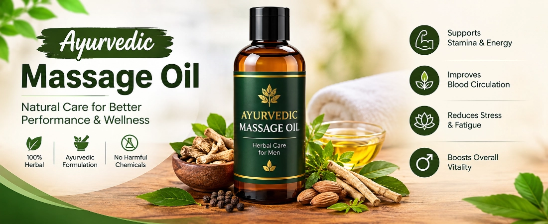 Shop Ayurvedic Massage Oil for Herbal Wellness and Personal Care