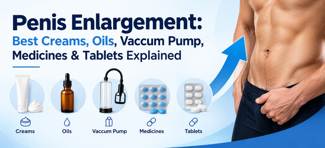 Shop penis enlargement creams, oils, vacuum pumps, medicines & tablets for men