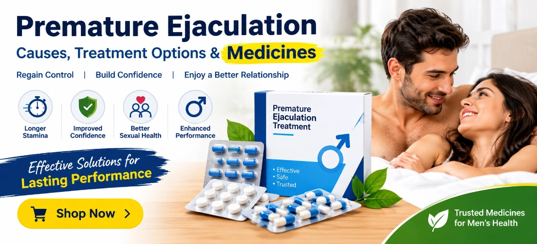Premature ejaculation treatment medicines and treatment options
